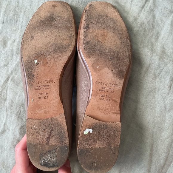 Women Vince Leather loafer 7.5 - Picture 3 of 6